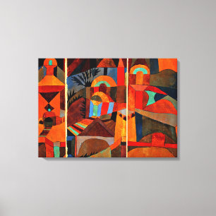 Klee - Temple Gardens Canvas Print