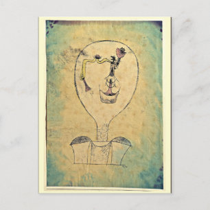 Klee - The Beginnings of a Smile Postcard