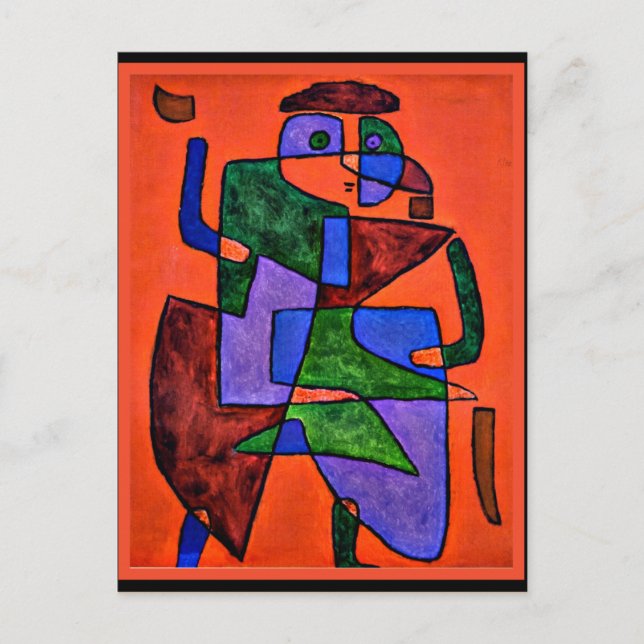 Klee - The Future Man Postcard (Front)