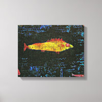 Klee - The Goldfish, famous painting,