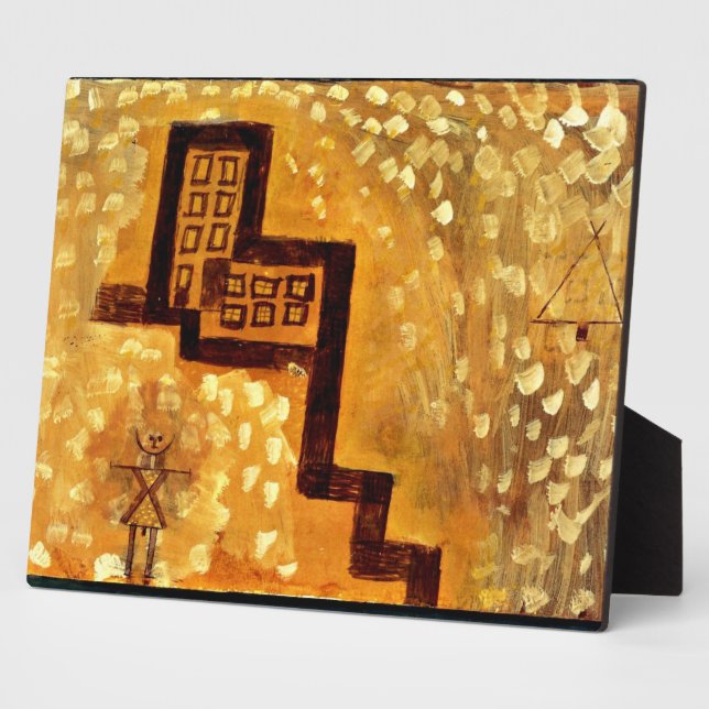 Klee - The House on High Plaque (Side)