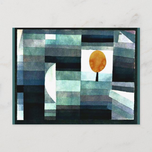 Klee: The Messenger of Autumn Postcard (Front)