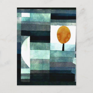 Klee - The Messenger of Autumn Postcard