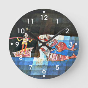 Klee - The Seafarer Round Clock