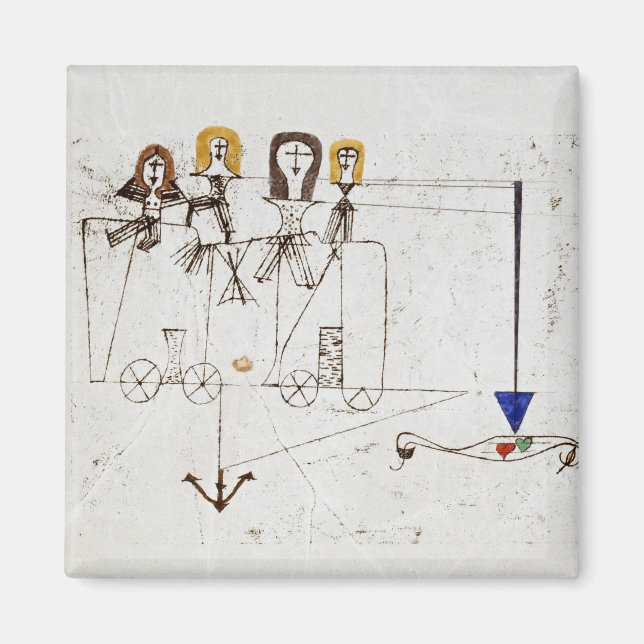 Klee - The Virtue Wagon Magnet (Front)