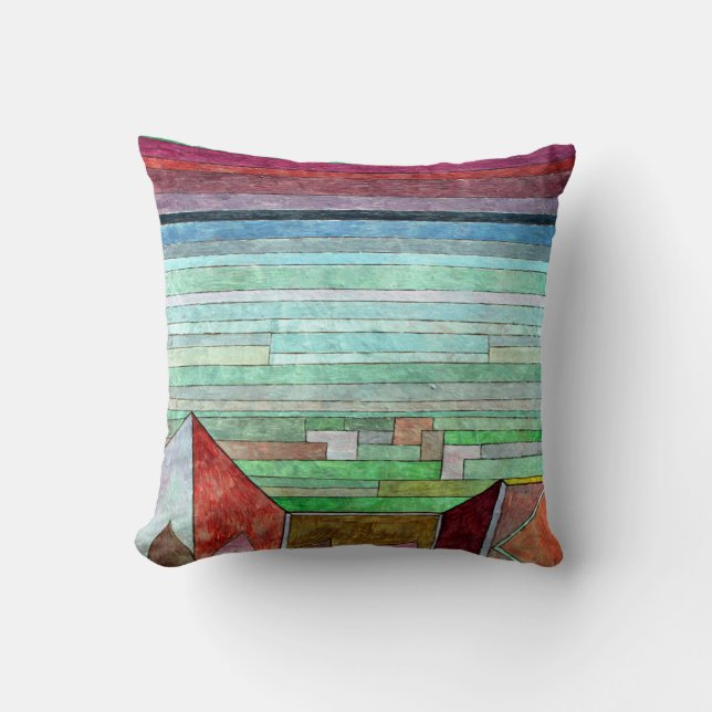 Klee - View into the Fertile Country Cushion (Front)