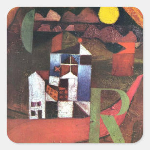 Klee - Villa R Square Sticker