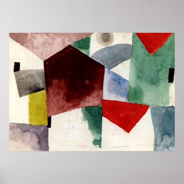 Klee - Weariness in a Spacious City Poster (Front)