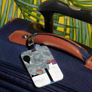 Klee - Winter Luggage Tag