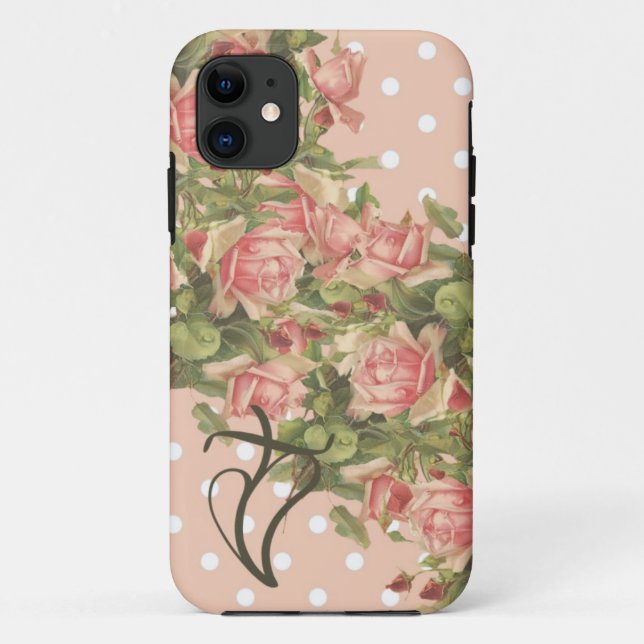 Klein Roses Christian iPhone 5 Case-Pink Dots Case-Mate iPhone Case (Back)