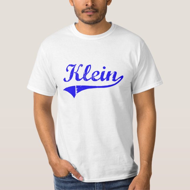 Klein Surname Classic Style T-Shirt (Front)