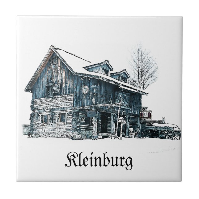 Kleinburg, Ontario souvenir tile (Front)
