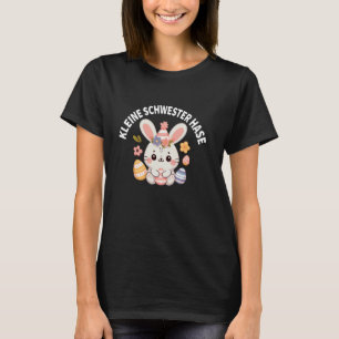 Kleine Schwester Hase Cute Easter bunny wishes Hap T-Shirt