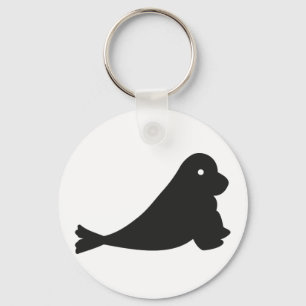 Kleine süße Robbe Key Ring