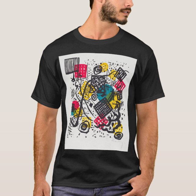 Kleine Welten V (Small Worlds V) Wassily Kandinsky T-Shirt (Front)