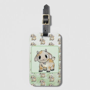 kleine Ziege   Gepäckanhänger Luggage Tag