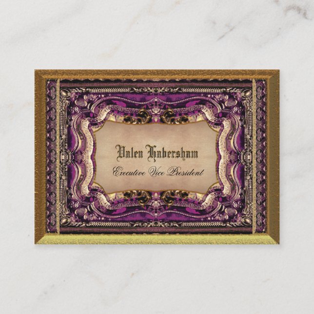 Kleinmore Tisha  Victorian  Customisable Business Card (Front)