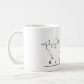 Klemens peptide name mug (Left)