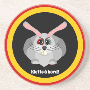 Klette à bord - belgian folklore coaster