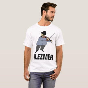 KLEZMER MUSIC, Jewish T-shirts, Violinist T-Shirt