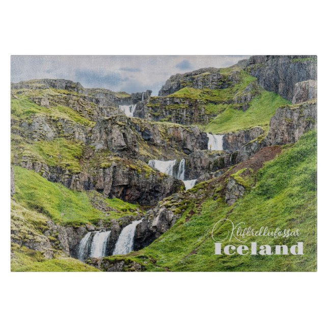 Klifbrekkufossar, Iceland Cutting Board (Front)