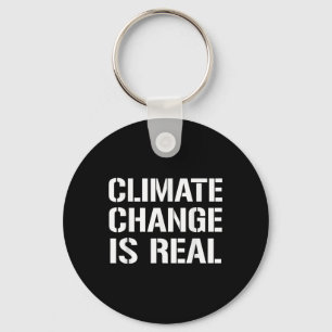 Klimawandel Ist Real Climate Protection Environmen Key Ring