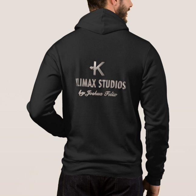 KLIMAX STUDIOS HOODIE (Silver Logo) (Back)