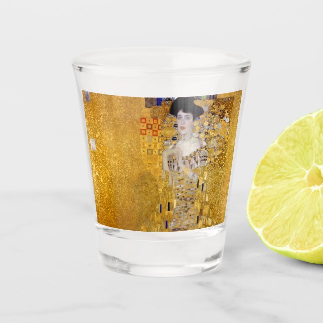 Klimt , "Adele Bloch-Bauer I" Shot Glass (Front)