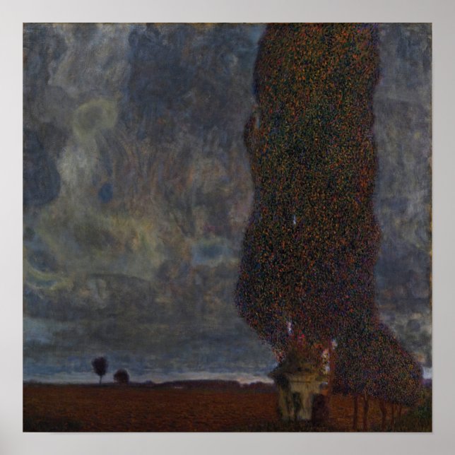 Klimt - Approaching Thunderstorm, The Large Poplar Poster (Front)