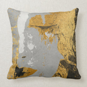 Klimt art Stylisation Throw Pillow 20" x 20"