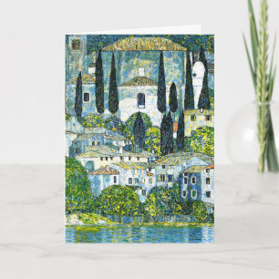 Klimt - Church in Cassone Card