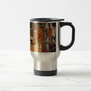 Klimt Collage Travel Mug