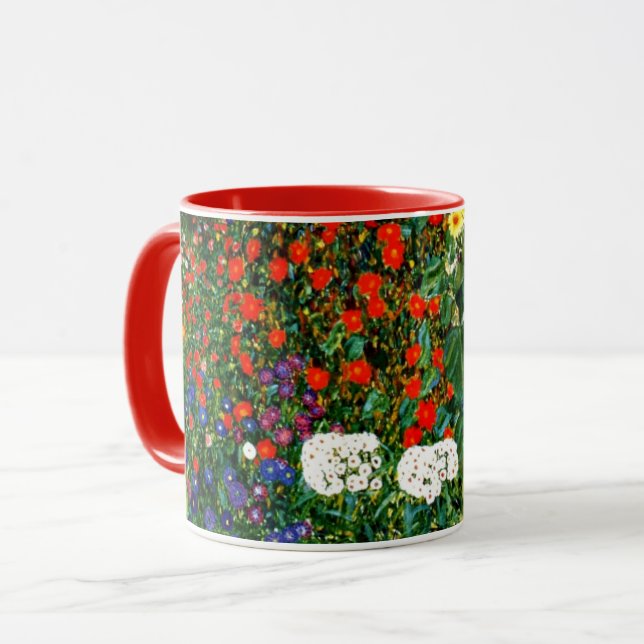 Klimt - Flower Garden Mug (Front Left)