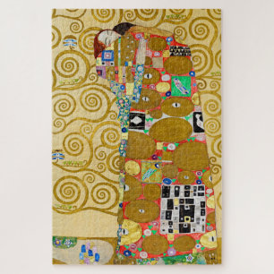 Klimt Fulfilment Mosaic: Vintage Stoclet Frieze Jigsaw Puzzle