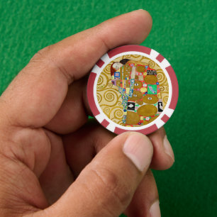 Klimt Fulfilment Mosaic: Vintage Stoclet Frieze Poker Chips