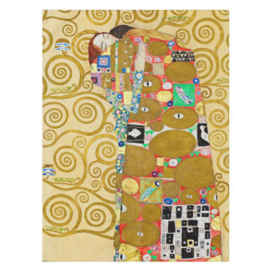 Klimt Fulfilment Mosaic: Vintage Stoclet Frieze Tablecloth