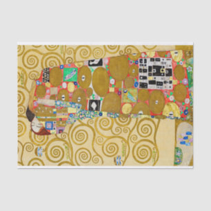Klimt Fulfilment Mosaic: Vintage Stoclet Frieze Tissue Paper