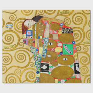 Klimt Fulfilment Mosaic: Vintage Stoclet Frieze Wrapping Paper