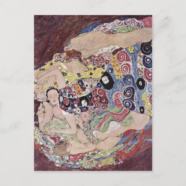 Klimt, Gustav Catal?: Les verges Die Jungfrau The  Postcard (Front)