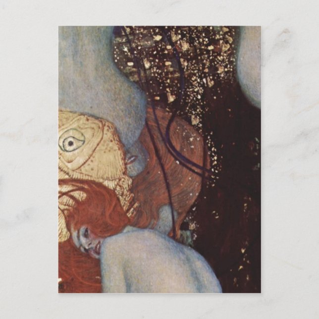 Klimt, Gustav Goldfische Goldfish Espa?ol: Carpa d Postcard (Front)