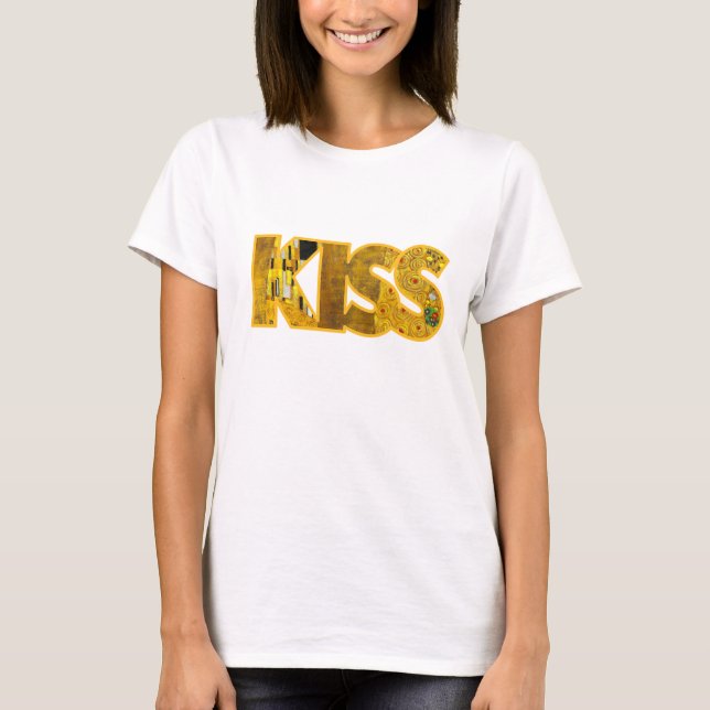 Klimt inspired Kiss T-shirts (Front)