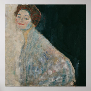Klimt - Lady In White Poster