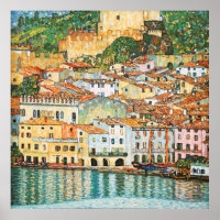 Klimt "Malcesine on Lake Garda"