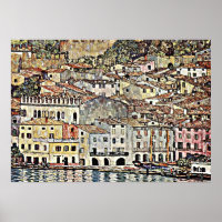 Klimt - Malcesine on Lake Garda