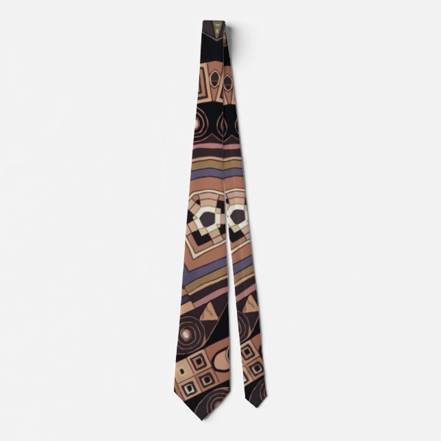 Klimt motive Neck Tie (Front)