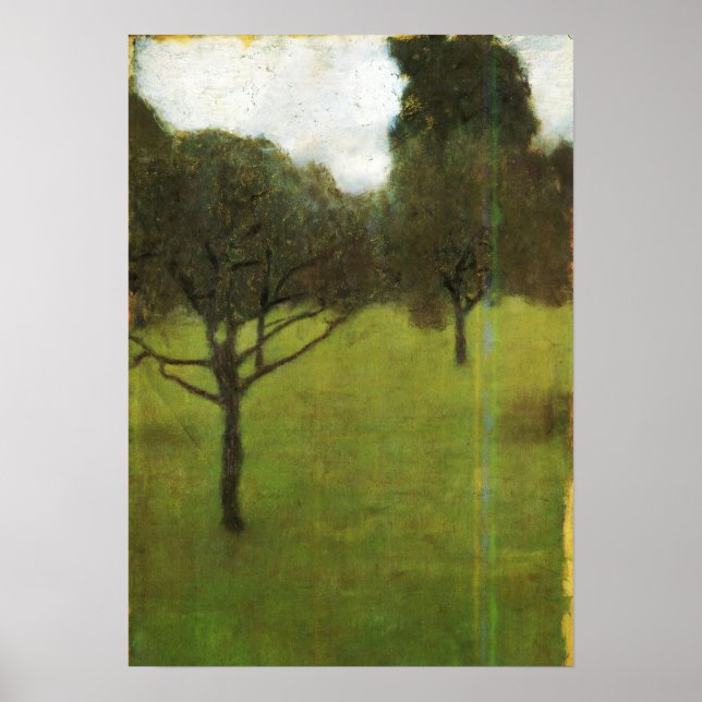 Klimt Orchard 1896 Poster (Front)