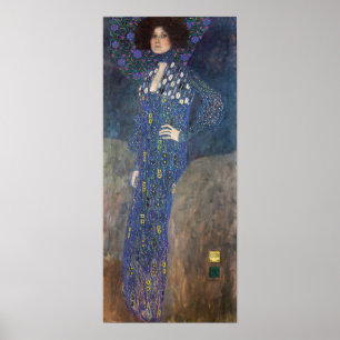 Klimt - Portrait Emilie Floge 1902 Poster