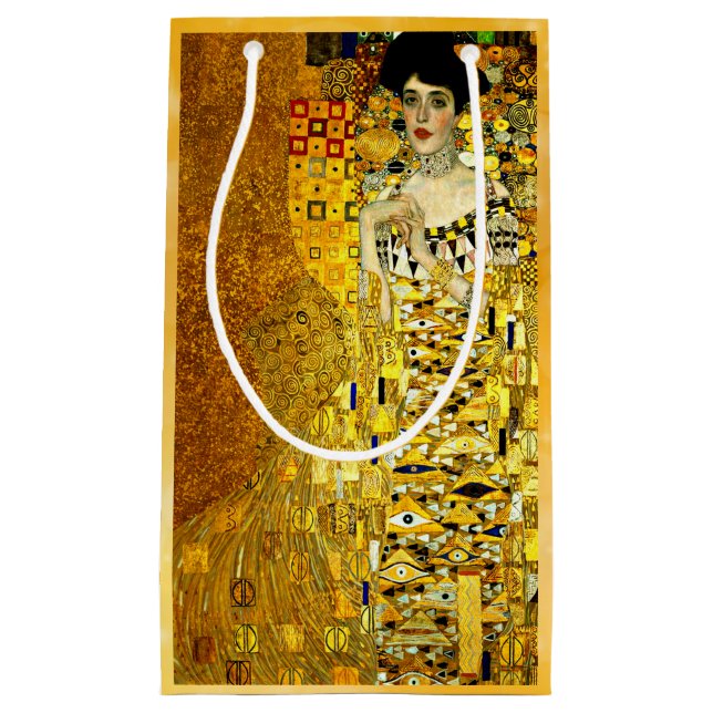 Klimt - Portrait of Adele Bloch-Bauer Small Gift Bag (Front)