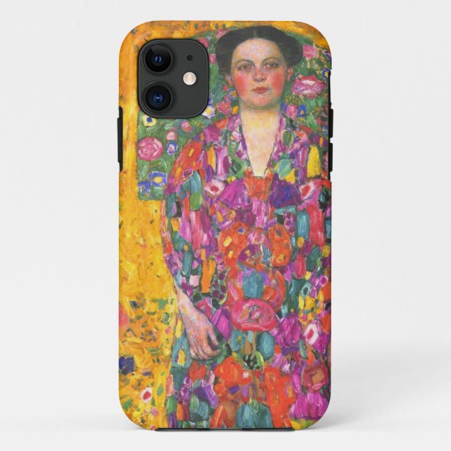 Klimt Portrait of Eugenia Primavesi Case-Mate iPhone Case (Back)