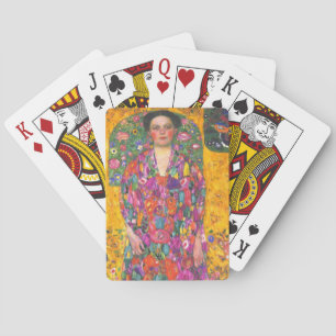 Klimt Portrait of Eugenia Primavesi Playing Cards